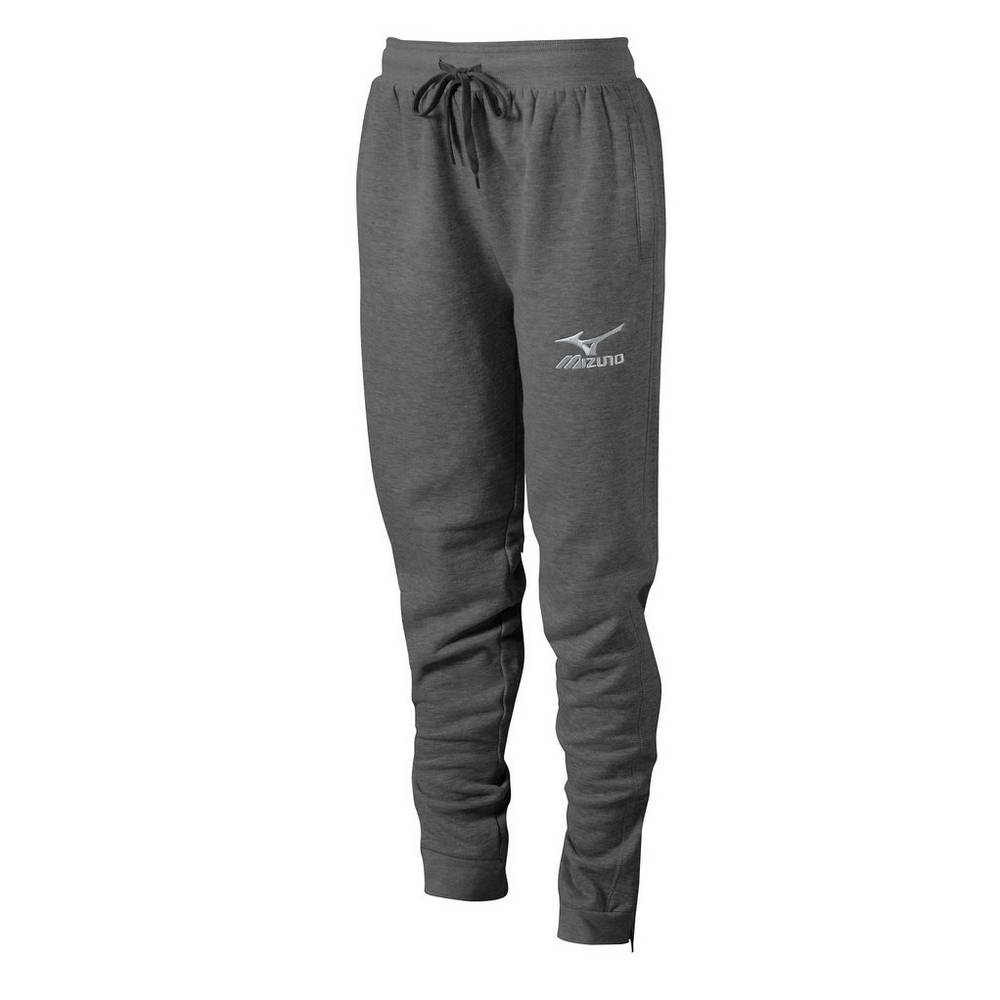 Pantaloni Running Mizuno Pallavolo Jogger Long Donna - Grigie - 34601-UZXE